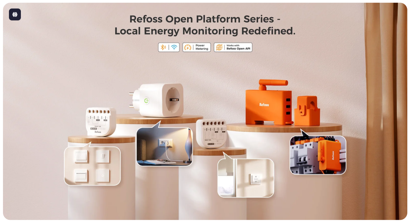 Refoss Open Platform Series for local energy monitoring