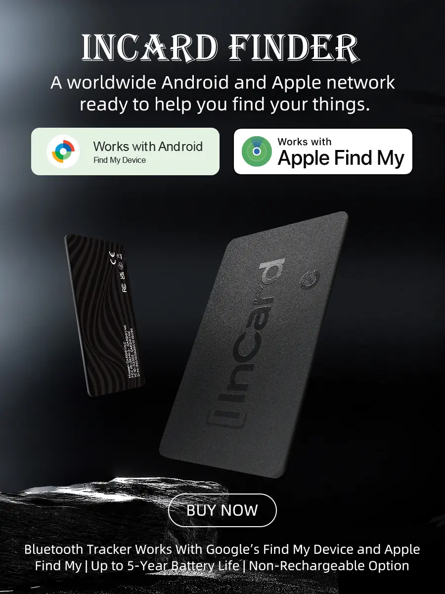 InCard Carbon | Compatible with Google and Apple devices